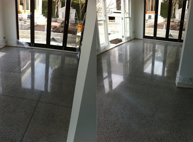 Polished concrete flooring benefits and drawbacks