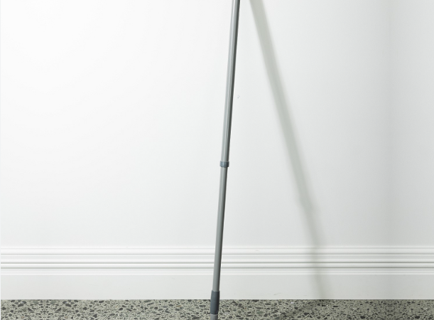 Microfibre mop for polished concrete floor cleaning NZ Grinders Tauranga