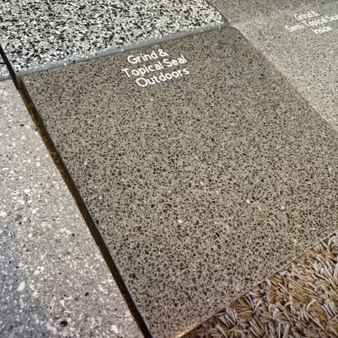 What is Bush Hammered Concrete?