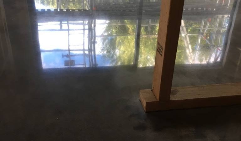 Marble suface polish beachhouse Tauranga