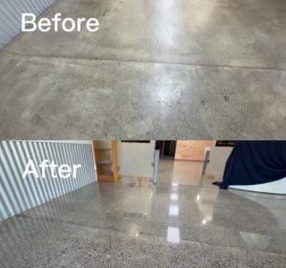 before and after floor rejuvenation